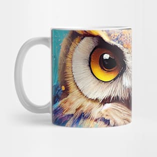 Owl Bird Animal Discovery Adventure Nature Planet Earth Paint Mug